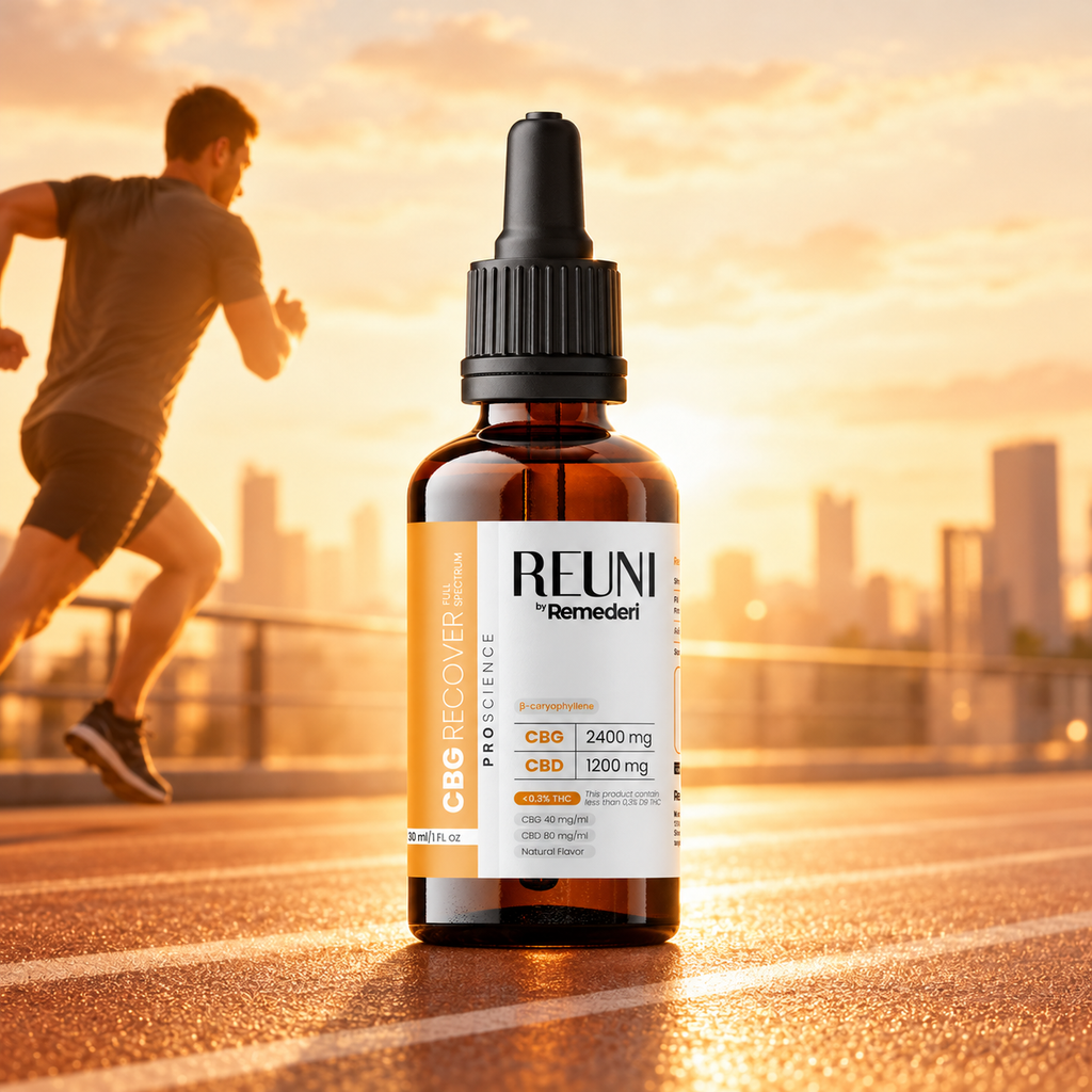 REUNI CBG OIL 3600mg - CBG 2:1 CBD - Full Spectrum - 0,3% THC